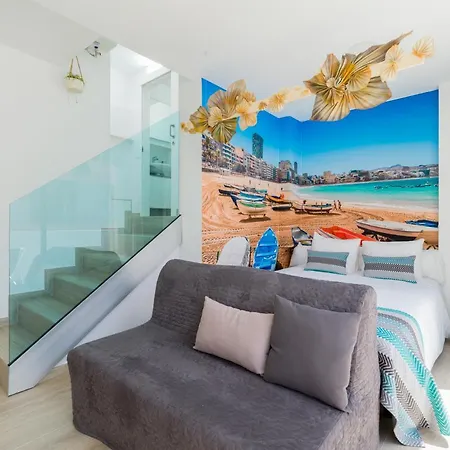 Petit Penthouse Canteras Apartment *